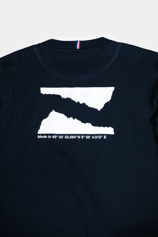 Sweat lifestyle col rond Made In France molleton gratté 300g coton biologique écoresponsable homme femme